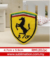030 Embroidery Sticker 